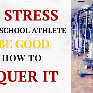 high school athlete stress